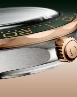 42 mm, Titan ‑ Bronze‑Gold mit Titanband