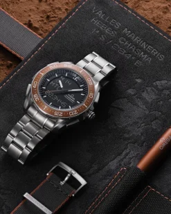45 mm, Titan mit Titanband