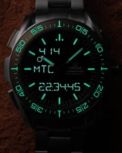 45 mm, Titan mit Titanband