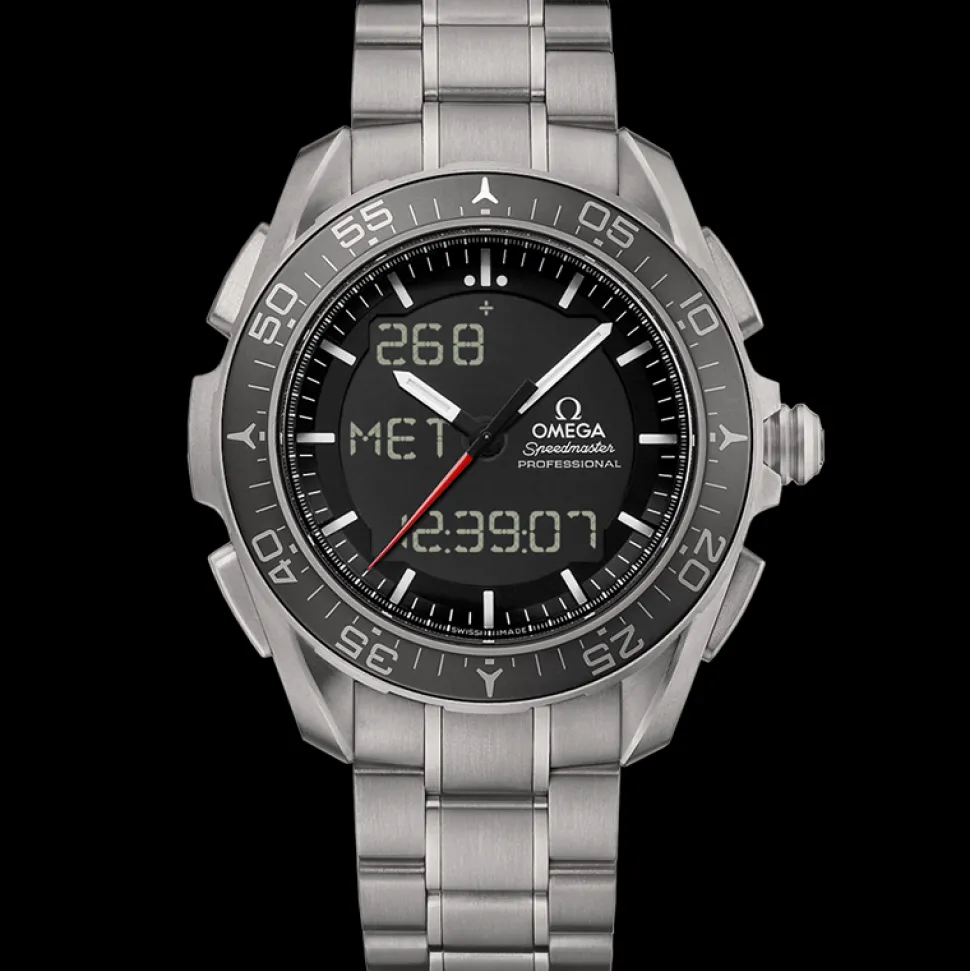 45 mm, Titan mit Titanband