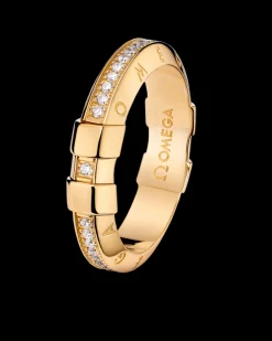 Ring, 18 K Gelbgold, Diamanten