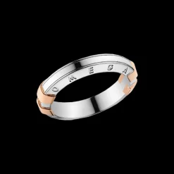 Ring, 18 K Rotgold, 18 K Weißgold