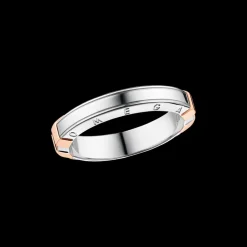 Ring, 18 K Rotgold, 18 K Weißgold