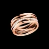 Ring, 18 K Rotgold, Diamanten