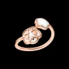 Ring, 18 K Rotgold, Perlmutt
