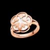 Ring, 18 K Rotgold, Perlmutt