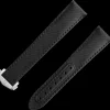 Schwarzes Textilarmband Speedmaster Moonwatch mit Faltschließe